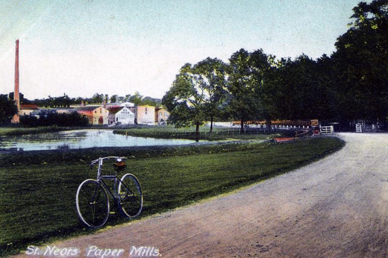 History of the paper mill, Little Paxton, Cambridgeshire