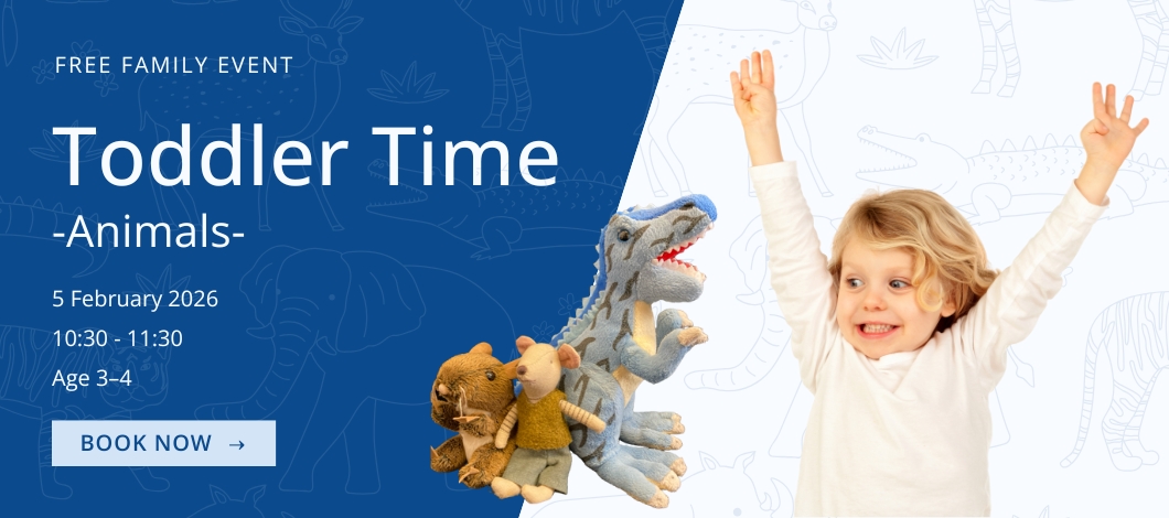 Toddler Time | Animals | Web Banner