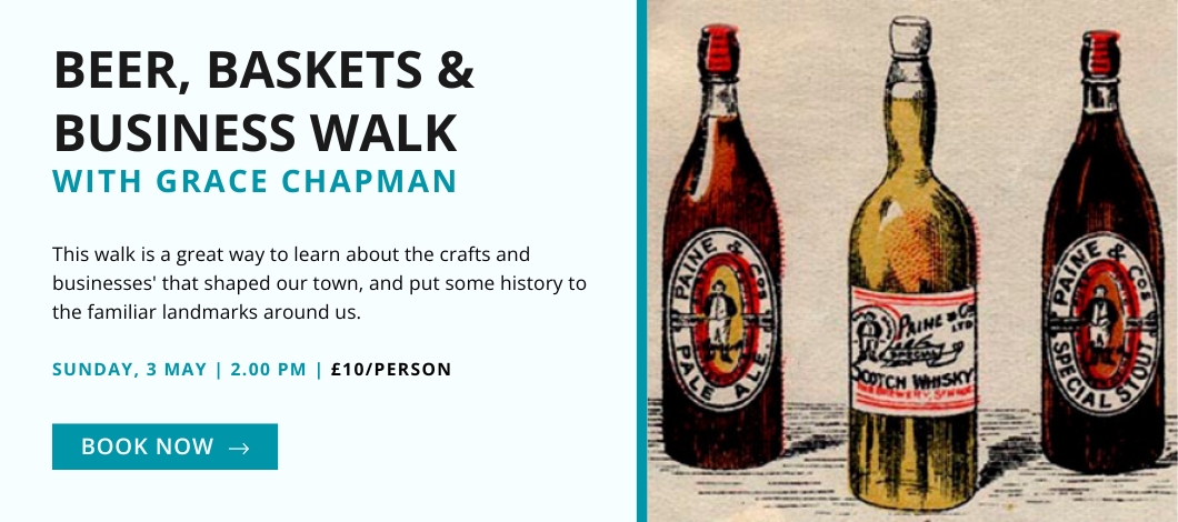 Web Banner Beer, Baskets & Business Walk